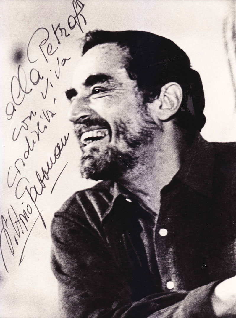 Vittorio Gassman, tra i personaggi legati a Ciampi Pianoforti Roma
