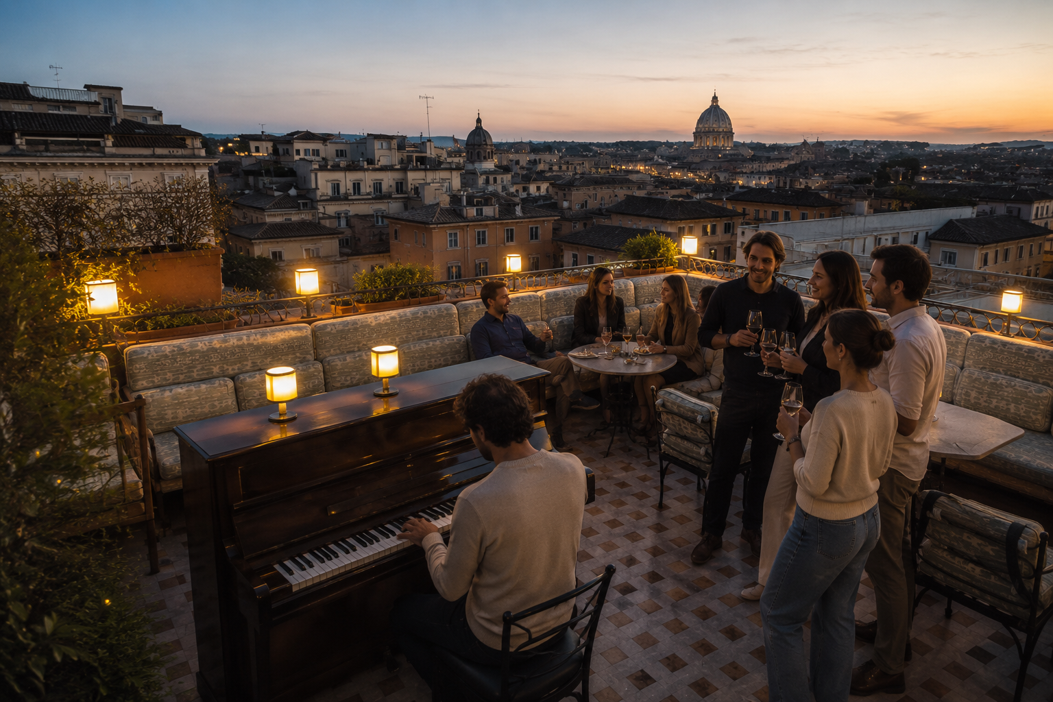 Pianoforte usato a Roma