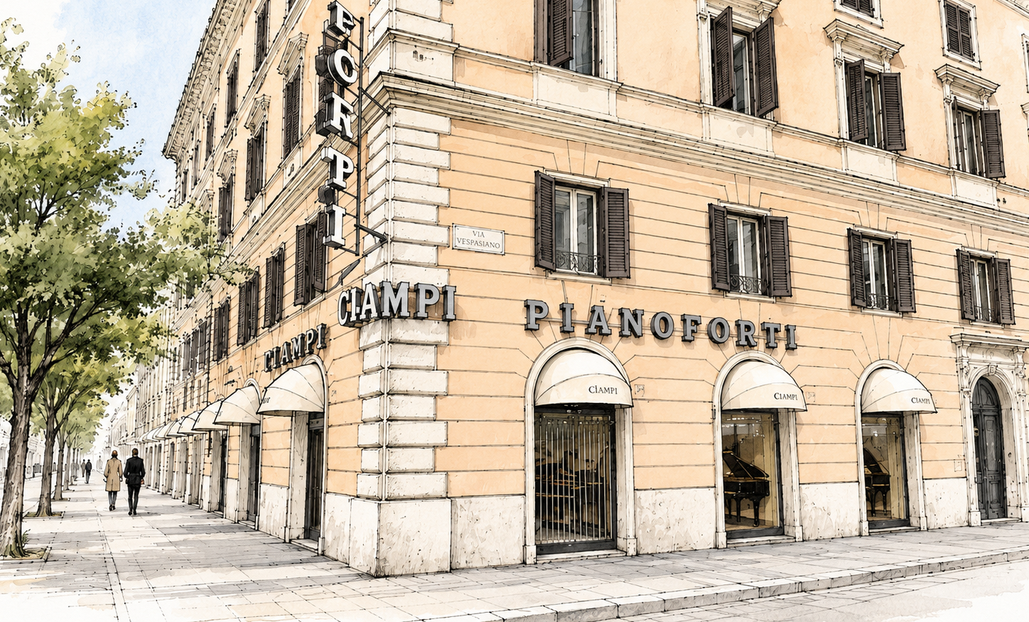Ciampi Pianoforti nuovi usati a Roma