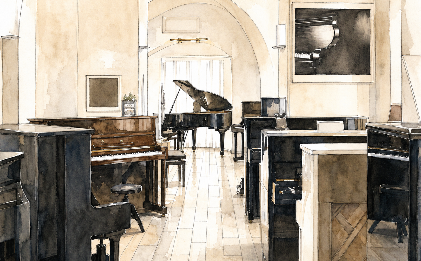 Pianoforte usato garantito Roma Ciampi Pianoforti